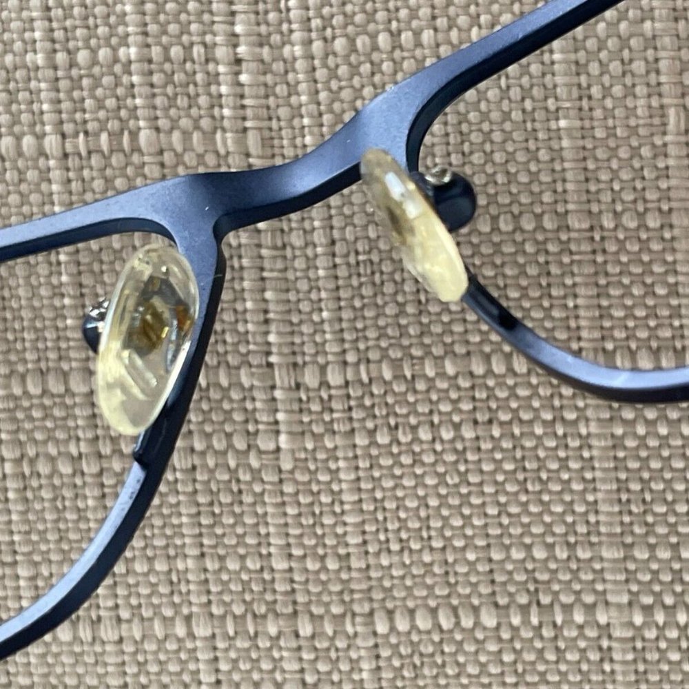 Zenni Eyeglasses Sunglasses Frame Navy Blue Tone Metal Glasses Frame - Picture 10 of 12